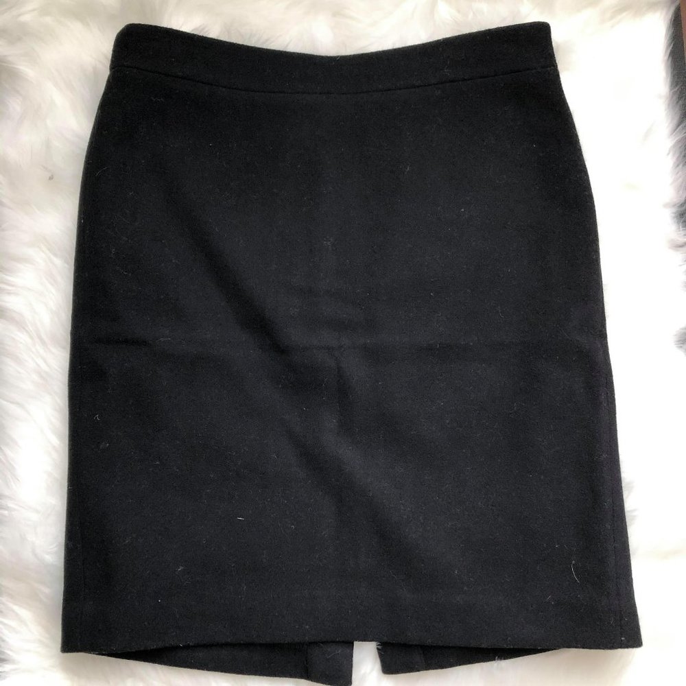 J. Crew Wool Blend Lined Skirt